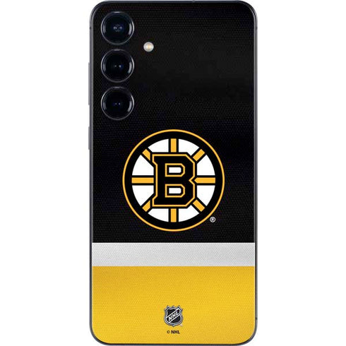 NHL Boston Bruins Jersey Galaxy S25 Plus Skin