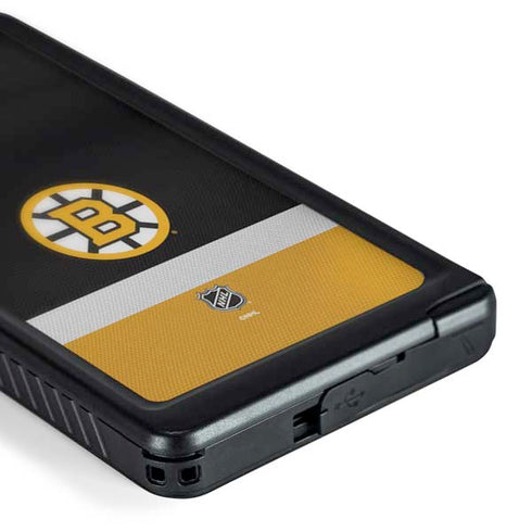 NHL Boston Bruins Jersey Galaxy S24 Ultra Waterproof Case