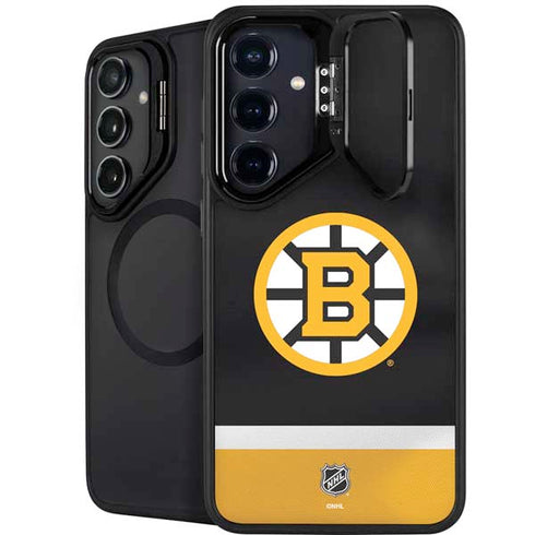 NHL Boston Bruins Jersey Galaxy S25 FE Kickstand Case