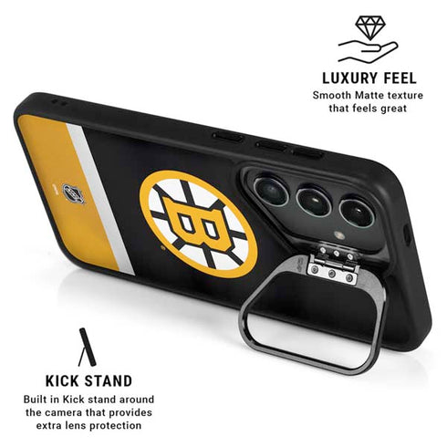 NHL Boston Bruins Jersey Galaxy S25 FE Kickstand Case