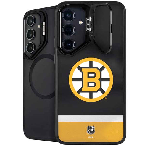 NHL Boston Bruins Jersey Galaxy S26 Plus Kickstand Case