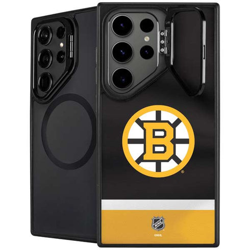 NHL Boston Bruins Jersey Galaxy S26 Ultra Kickstand Case