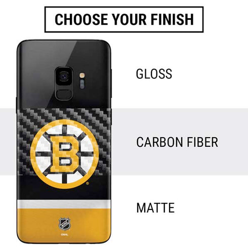 NHL Boston Bruins Jersey Galaxy S9 Skin