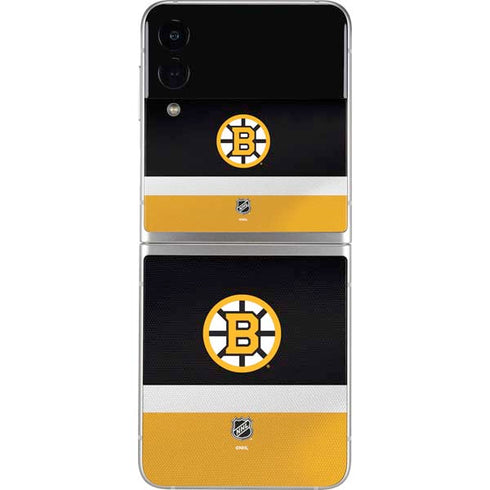 NHL Boston Bruins Jersey Galaxy Z Flip3 5G Skin