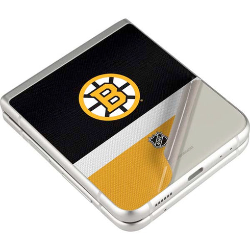 NHL Boston Bruins Jersey Galaxy Z Flip3 5G Skin