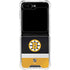 NHL Boston Bruins Jersey Galaxy Z Flip5 5G Clear Case