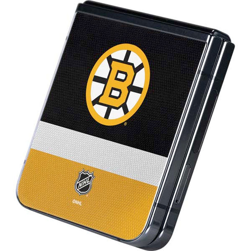 NHL Boston Bruins Jersey Galaxy Z Flip5 5G Skin