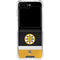 NHL Boston Bruins Jersey Galaxy Z Flip6 Clear Case