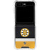 NHL Boston Bruins Jersey Galaxy Z Flip6 Clear Case