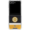 NHL Boston Bruins Jersey Galaxy Z Flip7 Clear Case