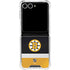 NHL Boston Bruins Jersey Galaxy Z Flip7 Clear Case