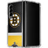 NHL Boston Bruins Jersey Galaxy Z Fold4 5G Clear Case