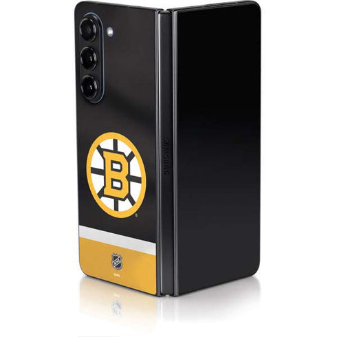 NHL Boston Bruins Jersey Galaxy Z Fold5 5G Skin