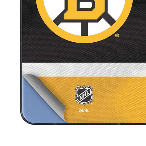 NHL Boston Bruins Jersey Galaxy Z Fold5 5G Skin