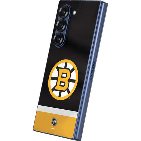 NHL Boston Bruins Jersey Galaxy Z Fold6 Skin