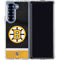 NHL Boston Bruins Jersey Galaxy Z Fold7 Clear Case