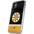NHL Boston Bruins Jersey iPhone 11 Clear Case