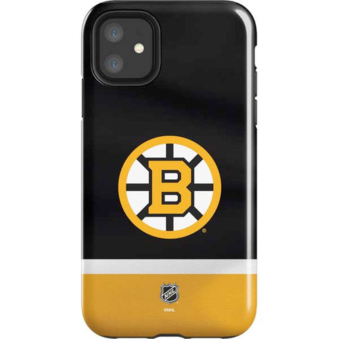 NHL Boston Bruins Jersey iPhone 11 Impact Case