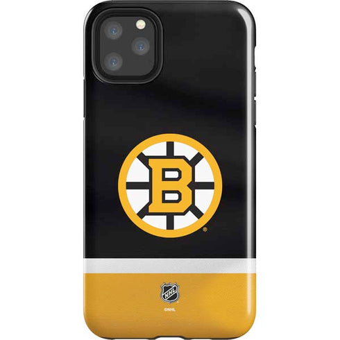NHL Boston Bruins Jersey iPhone 11 Pro Max Impact Case