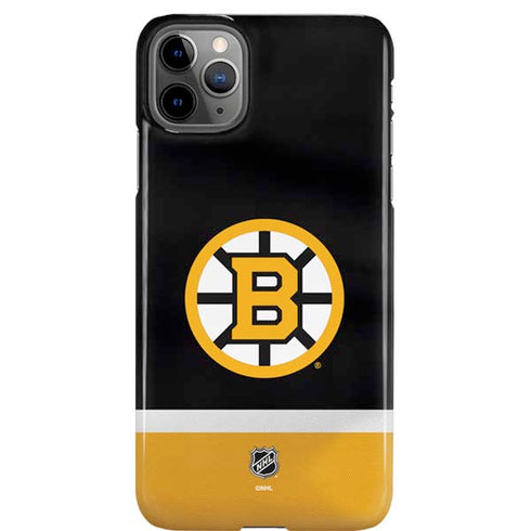 NHL Boston Bruins Jersey iPhone 11 Pro Max Lite Case