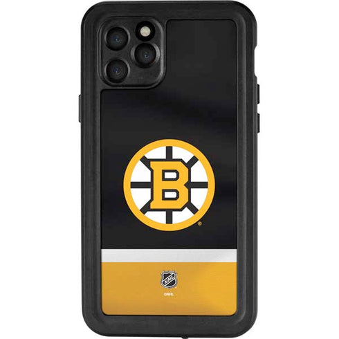NHL Boston Bruins Jersey iPhone 11 Pro Waterproof Case