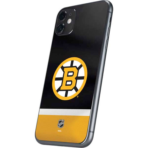 NHL Boston Bruins Jersey iPhone 11 Skin