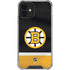 NHL Boston Bruins Jersey iPhone 12 Clear Case