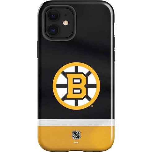 NHL Boston Bruins Jersey iPhone 12 Impact Case