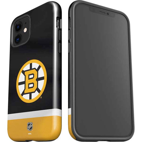 NHL Boston Bruins Jersey iPhone 12 Impact Case