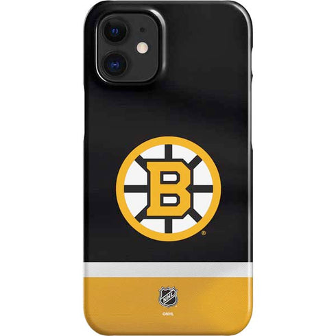 NHL Boston Bruins Jersey iPhone 12 Mini Lite Case