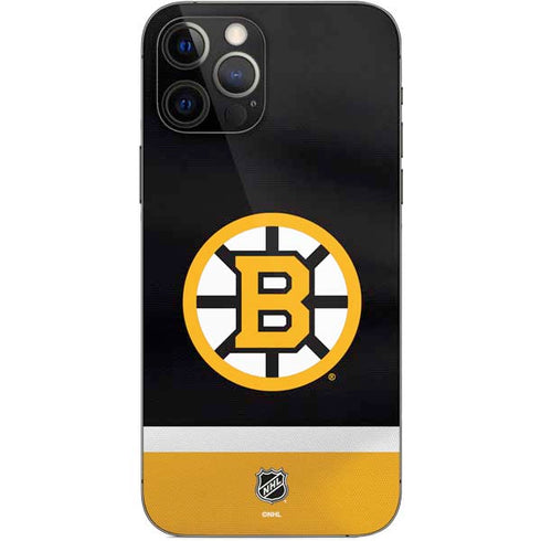 NHL Boston Bruins Jersey iPhone 12 Pro Skin