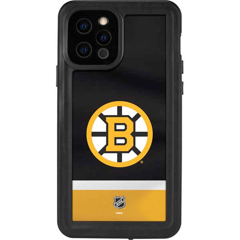 NHL Boston Bruins Jersey iPhone 12 Pro Waterproof Case