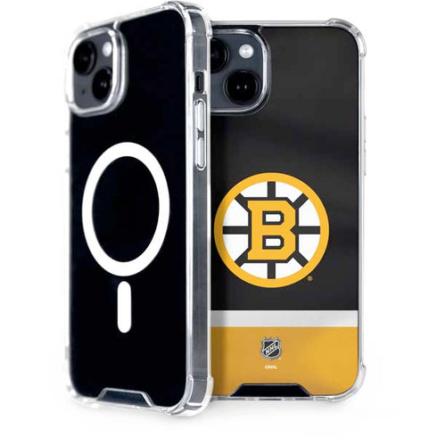 NHL Boston Bruins Jersey iPhone 13 MagSafe Case