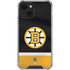 NHL Boston Bruins Jersey iPhone 13 Mini Clear Case