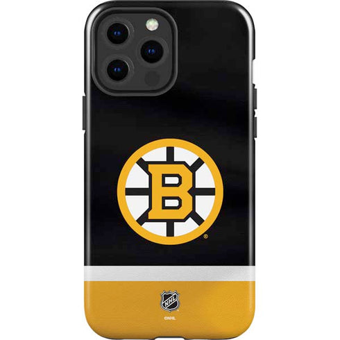 NHL Boston Bruins Jersey iPhone 13 Pro Max Impact Case
