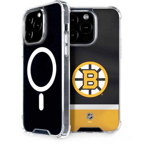 NHL Boston Bruins Jersey iPhone 13 Pro Max MagSafe Case