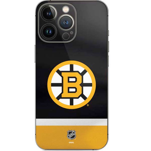 NHL Boston Bruins Jersey iPhone 13 Pro Skin