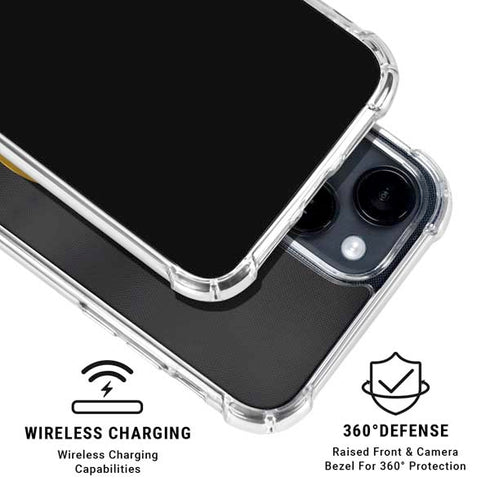 NHL Boston Bruins Jersey iPhone 14 Clear Case