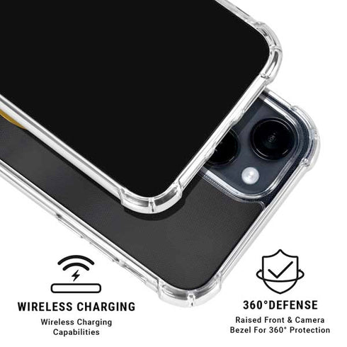 NHL Boston Bruins Jersey iPhone 14 Plus Clear Case