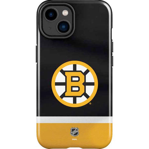 NHL Boston Bruins Jersey iPhone 14 Plus Impact Case