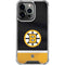 NHL Boston Bruins Jersey iPhone 14 Pro Clear Case