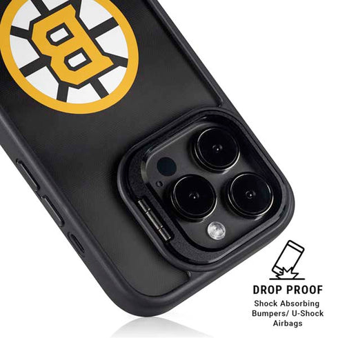 NHL Boston Bruins Jersey iPhone 14 Pro Kickstand Case