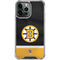 NHL Boston Bruins Jersey iPhone 14 Pro Max Clear Case