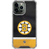 NHL Boston Bruins Jersey iPhone 14 Pro Max Clear Case