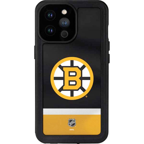 NHL Boston Bruins Jersey iPhone 14 Pro Max Waterproof Case
