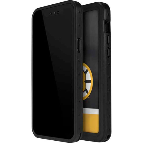 NHL Boston Bruins Jersey iPhone 14 Pro Waterproof Case