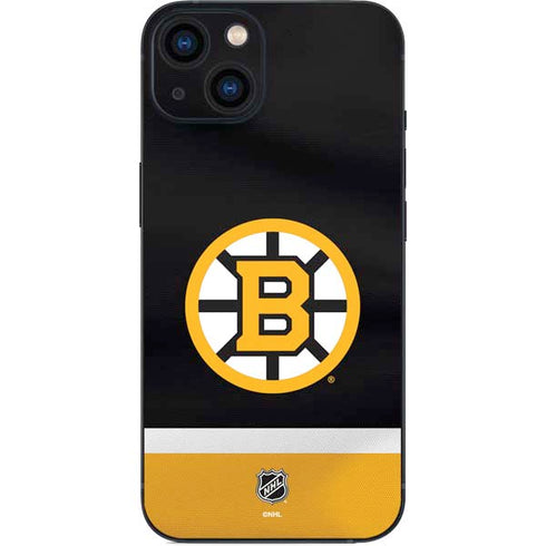 NHL Boston Bruins Jersey iPhone Skins