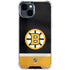 NHL Boston Bruins Jersey iPhone 15 Clear Case