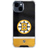 NHL Boston Bruins Jersey iPhone 15 Plus Clear Case