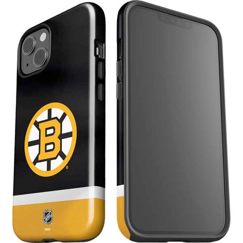 NHL Boston Bruins Jersey iPhone 15 Plus Impact Case